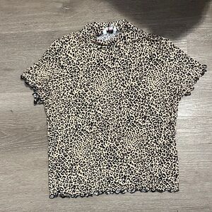Animal printed shirt